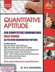 Quantitative Aptitude for Competitive Examinations By R S Agarwal By S Chand New Edition