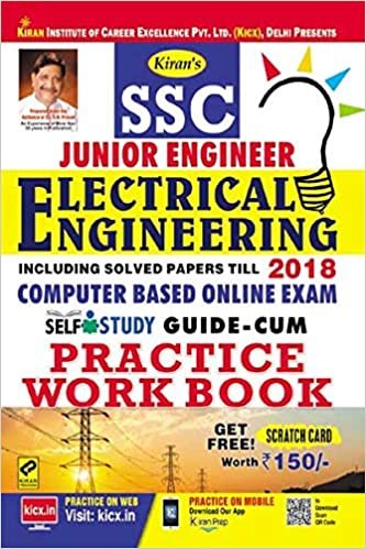 SSC Junior Electrical Engineering Self Study Guide Cum Practice Work Book - 2318 Kiran publication 2020