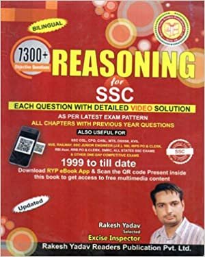 7300+ OBJECTIVE QUESTIONS REASONING FOR SSC (BILINGUAL) 1999 TO 2020