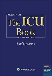 The ICU Book Fourth Edition Book Medical Exam Book, Competition Exam Book, By Marino From Wolters Kluwer Publication books