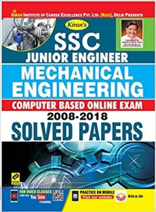 SSC Junior Engineer Mechanical Engineering Solved Papers Kiran publication 2020