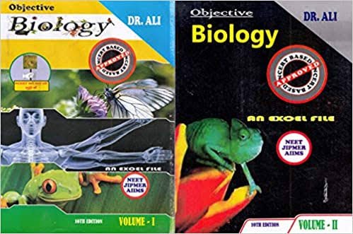 Objective Biology NEET & AIIMS (Set of 2 Volumes) (New 10th Edition) By Dr. Ali Publisher Sasa Publication