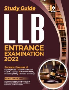 Self Study Guide LLB Entrance Examination 2022 By Arihant Publication