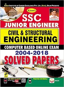 SSC Junior Civil &amp; Structural Engineering Solved Paper Kiran publication 2020