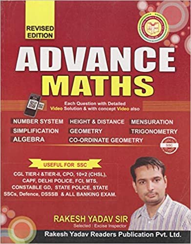 Advance Maths  Rakesh Yadav Publication 2020