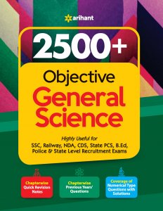 2500 + Objective General Science All Competitive Exam Books from Arihant Prakashan Books