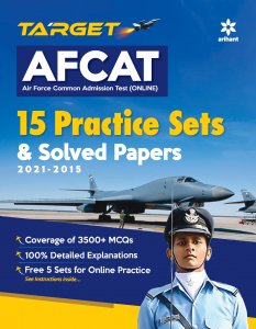 AFCAT 15 Practice Sets and Solved Papers  Defence Exam Book Competitive Exam Book from Arihant Publications Books