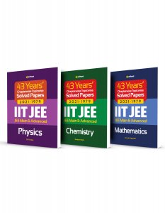 43 Year&#039;s Chapterwise Topicwise Solved Papers (2021-1979) IIT JEE Physics,Chemistry &amp; Mathematics (Set of 3 Books) JEE Main &amp; Advance Exam Book Competition Exam Book From Arihnat Publication Books