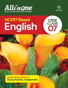 All in one NCERT Based &quot;ENGLISH&quot; CBSE Class 7th CBSE Exam Book Competition Exam Book From Arihnat Publication Books