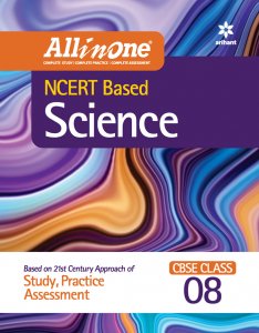 All In One NCERT Based SCIENCE CBSE Class 8th CBSE Exam Book Competition Exam Book From Arihnat Publication Books