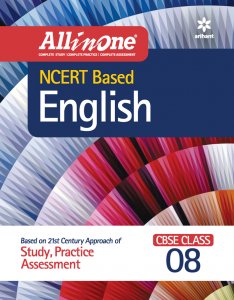 All in One NCERT Based English CBSE Class 8 CBSE Exam Book Competition Exam Book From Arihnat Publication Books