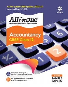 All in One Accountancy CBSE Class 12 CBSE Exam Book Competition Exam Book From Arihant Publication Books