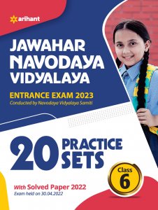 Jawahar Navodaya Vidyalaya Entrnace Exam 2023 20 Practice Sets class 6 Entrance Exam Book From Arihant Publication Books