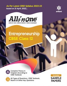 All In One Entrepreneurship CBSE Class 12th CBSE Exam Book Competition Exam Book From Arihant Publication Books