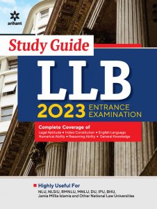 Study Guide LLB 2023 Entrance Examination Law Entrance Exam Book Competition Exam Book From Arihant Publication Books