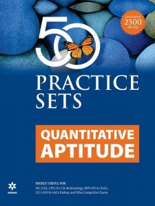 50 Practice Sets Quantitative Aptitude Reasoning &amp; Apptitude Book All Competition Exam Book From Arihant Publication Books