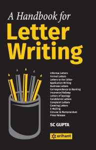 A Handbook for Letter Writing English Learning Book All Competition Exam Book From Arihant Publication Books