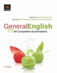 General English for All Competitive Examinations English Learning Book All Competition Exam Book From Arihant Publication Books