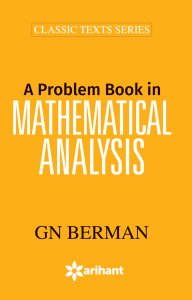 A Problem Book In Mathematical Analysis JEE Main &amp; Advance Exam Book Competitive Exam Book from Arihant Publication Books