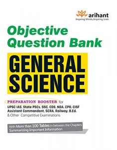 Objective Question Bank GENERAL SCIENCE All Competitive Exam Books from Arihant Prakashan Books
