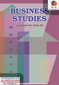 NCERT Business Studies (Vyavasaik Adhyayan) for Class 11th latest edition as per NCERT/CBSE Book