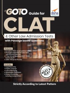 Disha GO TO Guide for CLAT &amp; other Law Admission Tests with Passage based Questions Edition By Disha Publication