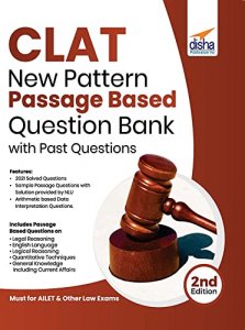 Disha CLAT Law Entrance Exam New Pattern Passage Based Question Bank with Past Questions Update Edition By Disha Publication