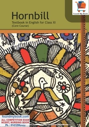NCERT Hornbill English Core for Class 11th latest edition as per NCERT/CBSE Book