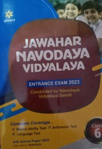 Jawahar Navodaya Vidyalaya Class 6 Exam 2023 Entranace Exam Book From Arihant Publication Books