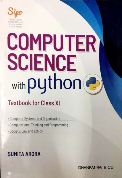 2022 Edication Computer Science With Python Textbook And Practical Book For Class 11