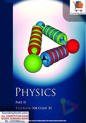 NCERT Physics Part 2nd for Class 11th latest edition as per NCERT/CBSE Physics Book