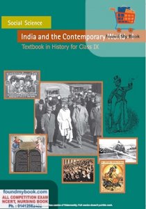 NCERT India And Contemprary World History for 9th Class latest edition as per NCERT/CBSE History Social Study Book