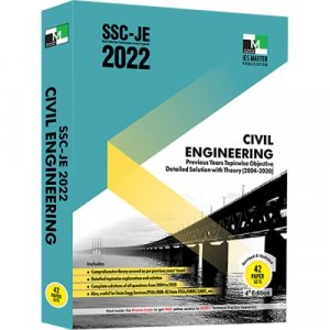 SSC JE CIVIL ENGINEERING 2022 PREVIOUS YEAR TOPICWISE OBJECTIVE DETAILED SOLUTION