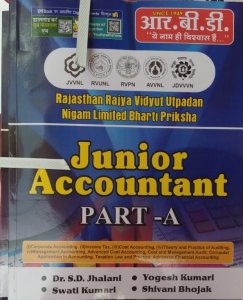 RBD Junior Accountant Part A Rajasthan Vidhut nigam Recruitment Exam Book 2021