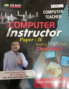 Chyavan Computer Instructor Paper 2 Rajasthan Computer Teacher Dr. TN Sharma English Medium By Chyavan Prakashan