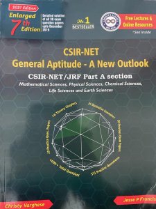 CSIR-NET General Aptitude A New Outlook By Christy Varghese LIlly Publishing