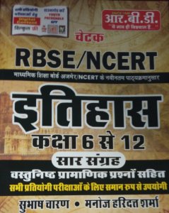 Chetak RBSE Rajsathan Adhayan Class 6 To 12 Saar Sangrah, All Competition Exam Book ,By Subhash Charan, Manoj Haridutt Sharma From RBD Publication