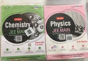 Cengage JEE Main ( Chemistry &amp; Physics ) Set Of 2-Books, By B.M.SHARMA ( PHYSICS), SEEMA SAINI (CHEM) From Cengage Exam Crack Series