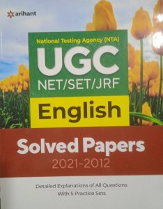 ugc net set english Solved Ppaer Competition Exam Book From Arihant Publication Books
