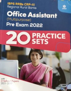IBPS-RRBs : Office Assistant (Preliminary) Exam Guide 20 Practice set From Arihant Publication Books