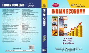 Indian Economy 40th Edition ( Corona And Indian Economy Chapter Included ), By VK PURI, SK MISHRA From Himalaya Publishing House
