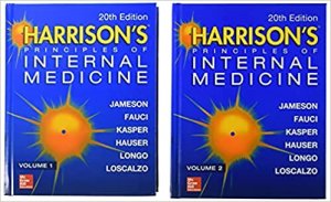 Harrison&#039;s Principles of Internal Medicine, Twenty Edition (Vol.1 &amp; Vol.2), By Joseph Loscalzo From McGraw Hill Publication Books