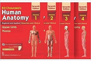 B D Chaurasia&#039;s Human Anatomy 4 Volume Set ( Vol.1 to Vol 4) with Handbook of General Anatomy , By B D Chaurasiya From CBS Publishers Books