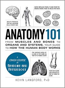 Anatomy 101  Medical Competition Exam Book , By Kevin Langford From Adams Media Corporation Books