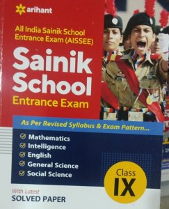 Sainik School Class 9 Guide Army School Book Exam Guide From Arihant Publication Books