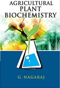 Agricultural Plant Biochemistry Agriculture Knowledge Book Competition Exam Book, By G Nagaraj From New India Publishing Agency- Nipa