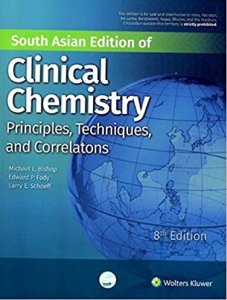 Clinical Chemistry 8th Edition Medical Exam Book, Competition Exam Book, By Michael L. Bishop From Wolters Kluwer Books