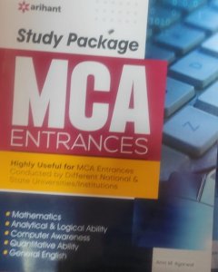Study Pacakage for Mca Entrances Competition Exam Book, By Amit M Agarwal From Arihant Publication Books