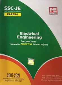 SSC-JE Electrical Engineering Objective Solved Papers Competition Exam Book, By  MADE EASY Editorial Board Books