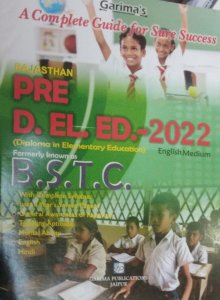 Rajasthan Pre. D. El. Ed. Exam 2022-BSTC From Garima Publication Books